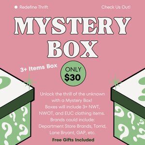 Mystery Box 3+ Items for $30